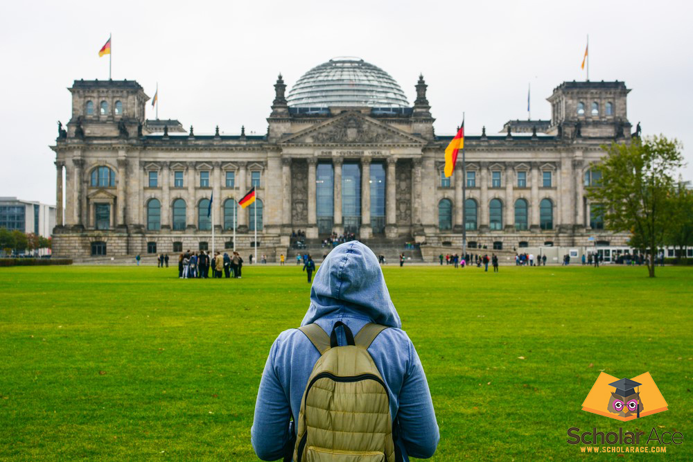 student going to university as an international student