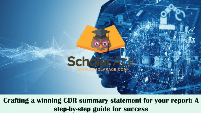 CDR summary statement