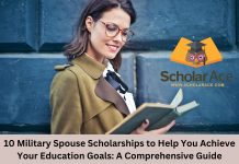 10 Military Spouse Scholarships to Help you Achieve your Education Goals: A Comprehensive Guide military spouse scholarships