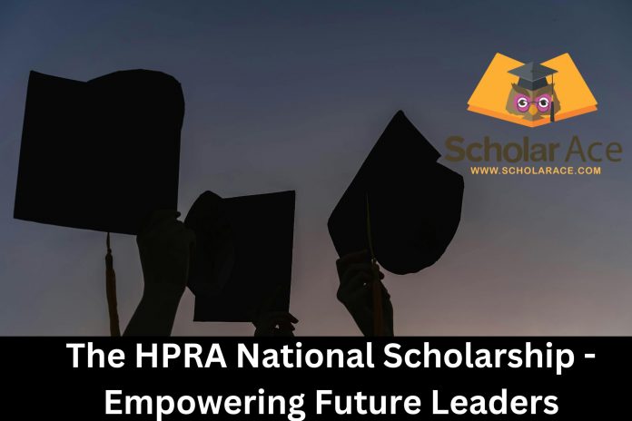 The HPRA National Scholarship Empowering Future Leaders