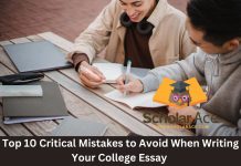 College Essay: Top 10 Critical Mistakes to Avoid When Writing Your College Essay Top 10 Critical Mistakes to Avoid When Writing Your College Essay