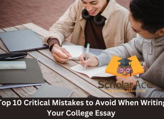 Top 10 Critical Mistakes to Avoid When Writing Your College Essay