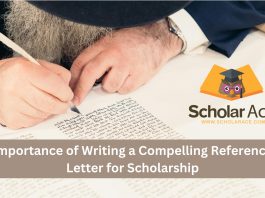 Importance of Writing a Compelling Reference Letter for Scholarship