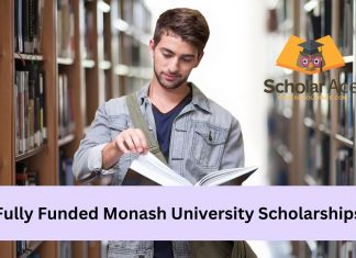 monash university fully funded scholarship​