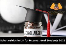 Scholarships in UK for International Students 2025 – January 2025